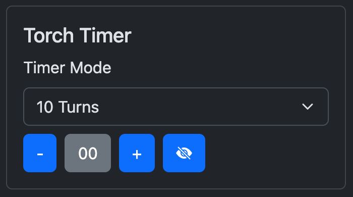 Turn Count Torch